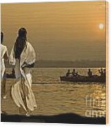 Ganges Every Day Wood Print