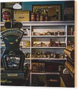 General Store Wood Print