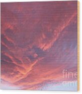 Gentle Sky Wood Print