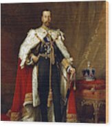 George V, King Of England Wood Print