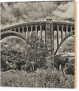 George Westinghouse Bridge Wood Print