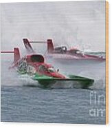 Gold Cup Hydroplane Races Wood Print