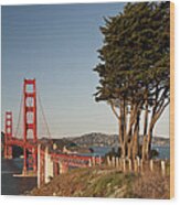 Golden Gate Bridge 1 Wood Print