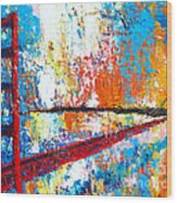 Golden Gate Bridge San Francisco Wood Print