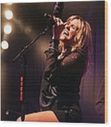 Grace Potter And The Nocturnals Live Wood Print