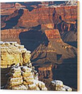 Grand Canyon Morning Light Wood Print
