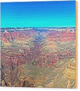 Grand Canyon Panorama Wood Print