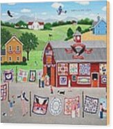 Great American Quilt Factory Wood Print