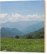 Great Smoky Mountains Wood Print