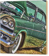 Green Machine Wood Print