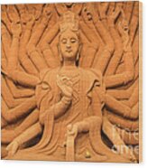 Guanyin Bodhisattva Wood Print