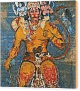 Hanuman Wood Print