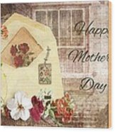 Happy Mother's Day Wood Print