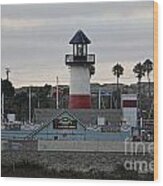 Harbor Lighthouse Wood Print