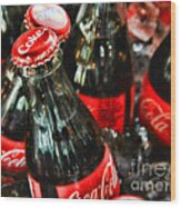 Have A Coke And Give A Smile By Diana Sainz Wood Print