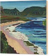 Hawaiian Paradise Wood Print