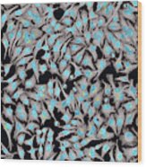 Hela Cells Wood Print