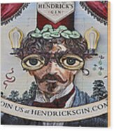 Hendrick's Gin Wood Print