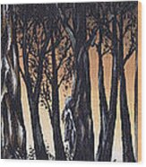 Hide And Seek Wood Print