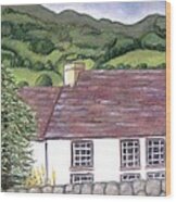 Highland Farmhouse Wood Print