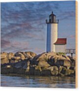Historic Annisquam Harbor Lighthouse Wood Print