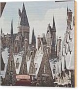 Hogsmeade Wood Print