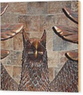 Hogwarts Hippogriff Guardian Wood Print