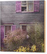 House - Victorian - A House To Call My Own Wood Print