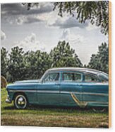 Hudson Hornet Wood Print