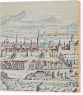 Hungary Buda, 1638 Wood Print