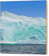 Iceberg Off The Newfoundland Coast Wood Print
