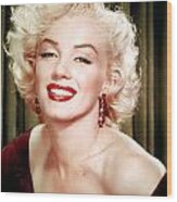 Iconic Marilyn Monroe Wood Print
