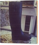Im A Nerd. My New Rain Boots:) Now I Wood Print