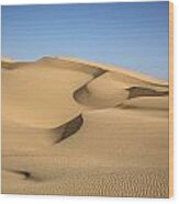 Imperial Sand Dunes Wood Print