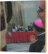 Inauguration Our New Papal Francis 19 February 2013 Wood Print