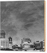 Indianapolis Indiana Skyline 0762 Wood Print