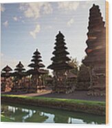 Indonesia, Bali, Taman Ayun Temple Wood Print