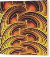 Inferno Wood Print