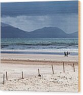 Ireland - Inch Beach Wood Print
