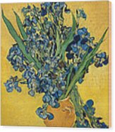 Iris Wood Print