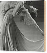 Jack Holland And June Hart Dancing Wood Print