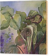 Jack In The Pulpit Wood Print