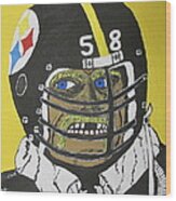 Jack Lambert Wood Print