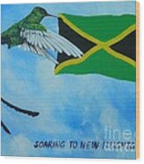 Jamaica Soaring To New Heights Wood Print