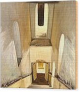 Jantar Mantar Staircase Wood Print