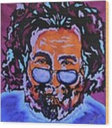 Jerry Garcia-it's A Me Thing Wood Print