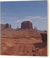 John Ford's Point In Monument Valley Wood Print