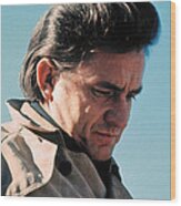 Johnny Cash  Music Homage Ballad Of Ira Hayes Old Tucson Arizona 1971 Wood Print