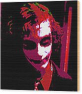 Joker 9 Wood Print