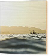 Kayak Wood Print
